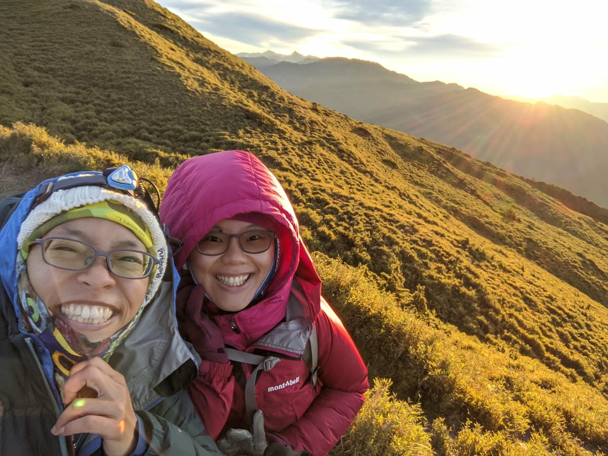 石門山摸黑日出合歡山