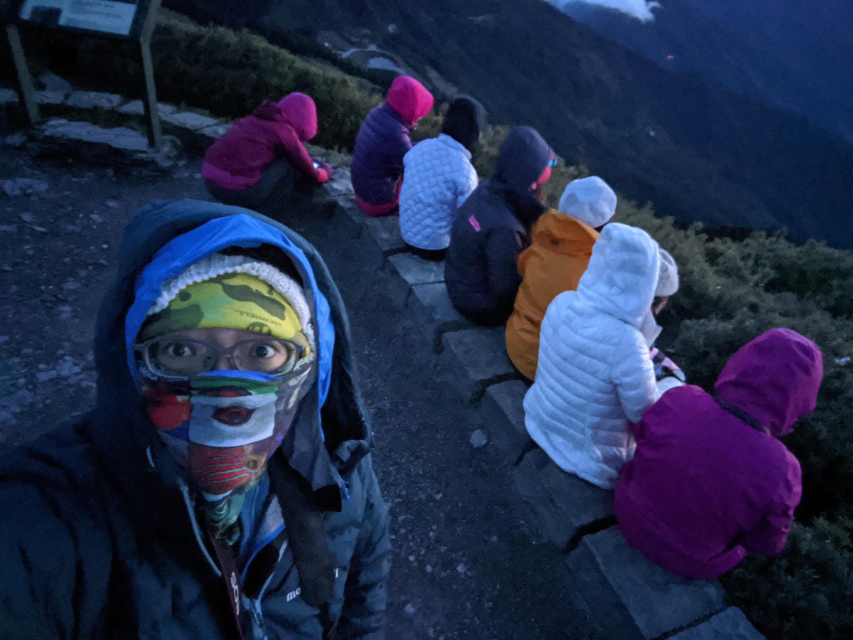 石門山摸黑日出合歡山