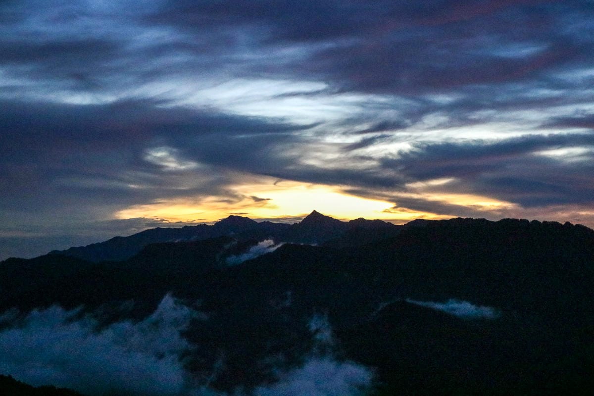 跟老蝦走合歡山兩天一夜 合歡主東峰合歡尖石門山看日出加小奇萊 (中