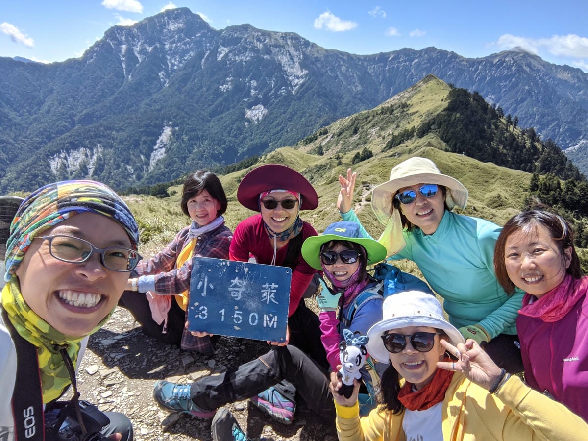 跟老蝦走合歡山兩天一夜 合歡主東峰合歡尖石門山看日出加小奇萊 (下
