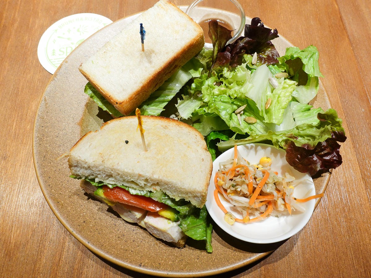 內湖早午餐小初芽 聚餐豐盛聊天吃得開心