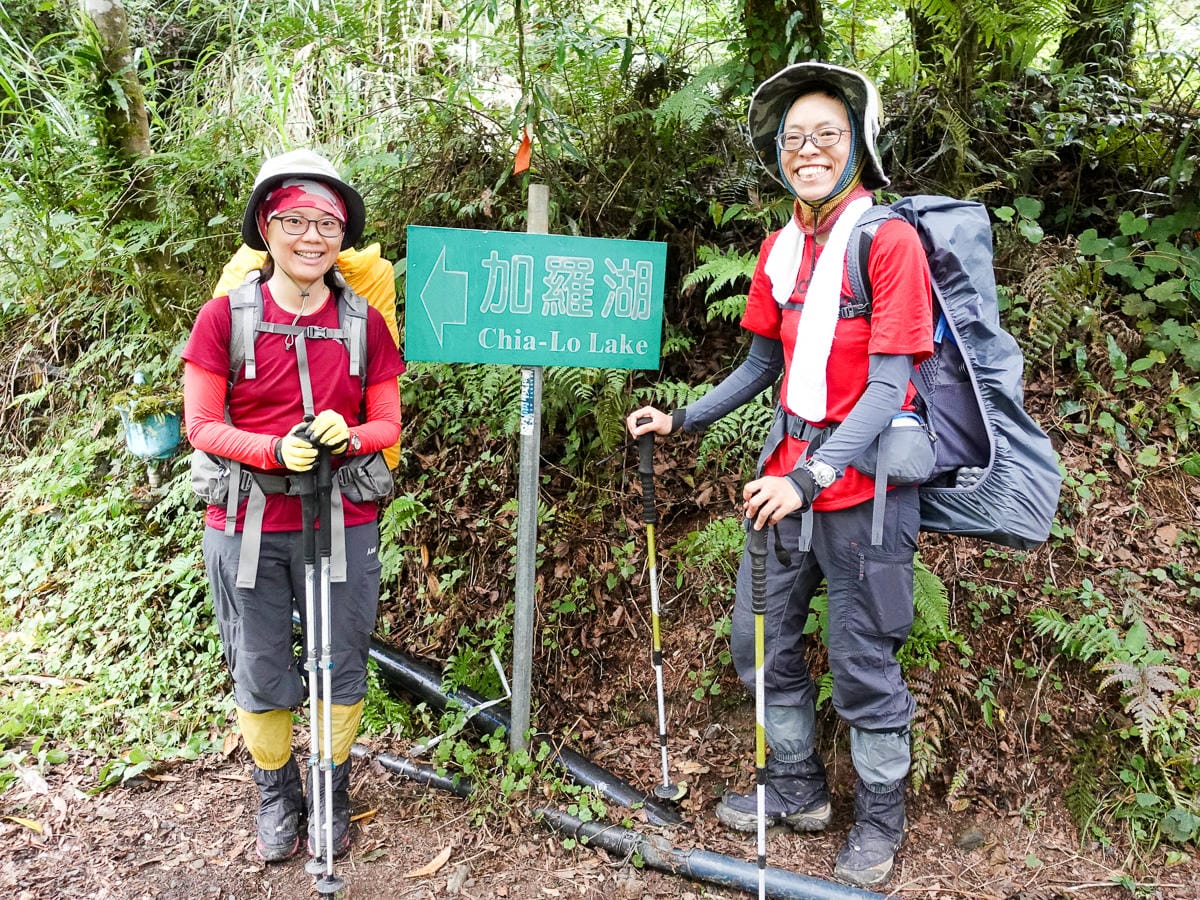 宜蘭加羅湖 加太縱走兩日露營太平山 倒木跨到飽會吃鞋的泥沼(上