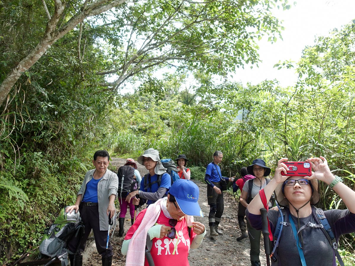 宜蘭加羅湖 加太縱走兩日露營太平山 倒木跨到飽會吃鞋的泥沼(上