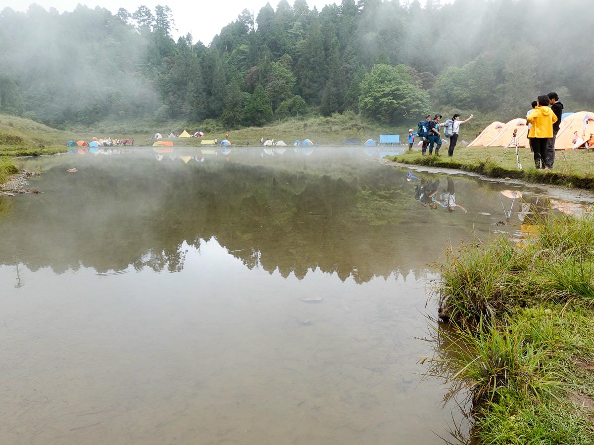 宜蘭加羅湖 加太縱走兩日露營太平山 倒木跨到飽會吃鞋的泥沼(上