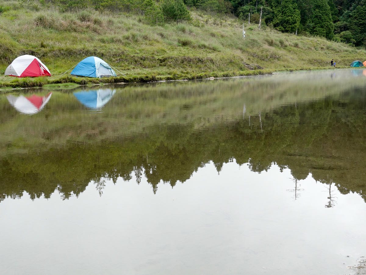 宜蘭加羅湖 加太縱走兩日露營太平山 倒木跨到飽會吃鞋的泥沼(上