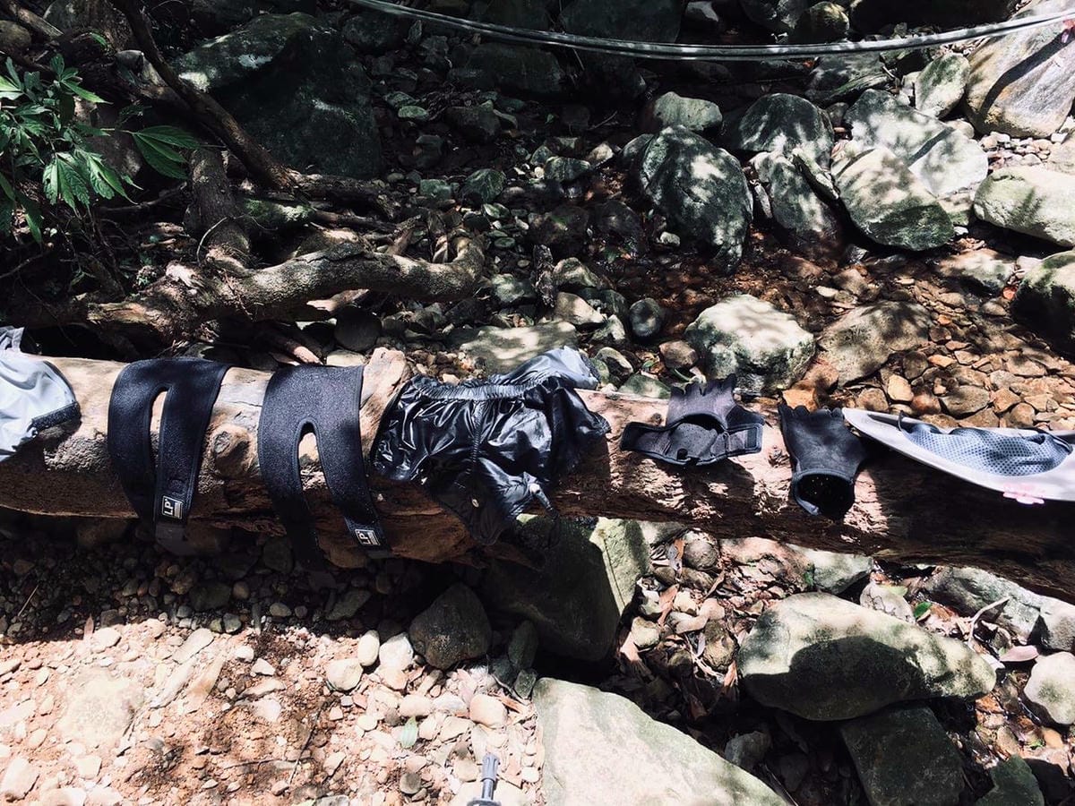 小觀音山群峰中O縱走 小觀音西峰 西西峰 清風崙 下切溪谷前進大屯溪 - 第25張圖 小觀音山步道群峰連峰中O縱走