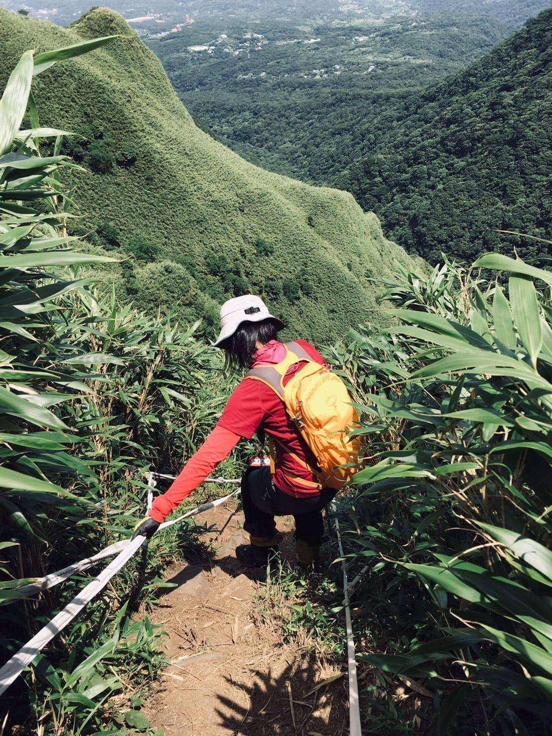 小觀音山群峰中O縱走 小觀音西峰 西西峰 清風崙 下切溪谷前進大屯溪 - 第18張圖 小觀音山步道群峰連峰中O縱走