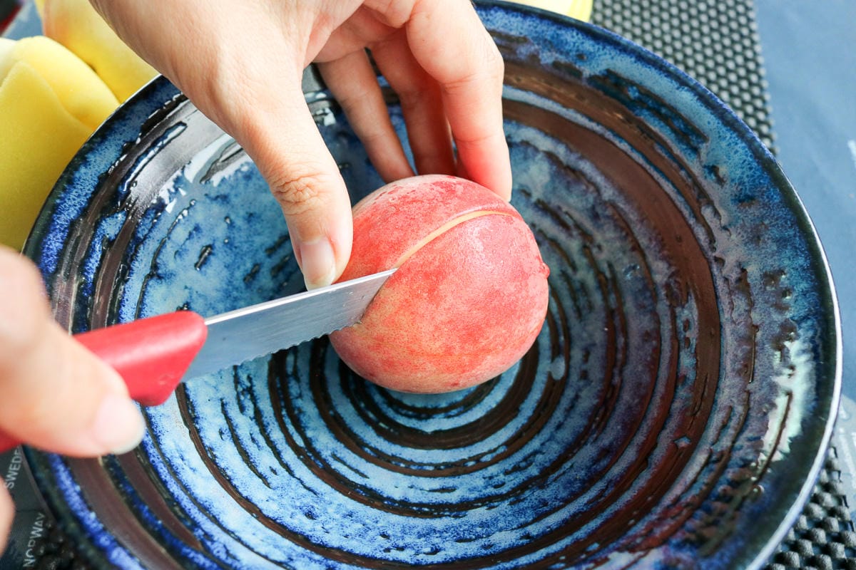 復興鄉拉拉山水蜜桃好吃到流湯 現採免運老蝦開團