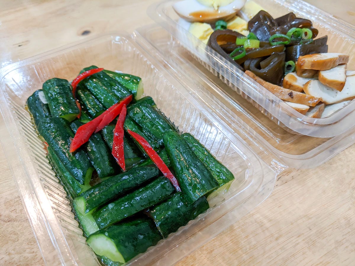 內湖 西湖涼麵魷魚羹 夏天吃涼麵配辣椒大蒜最過癮