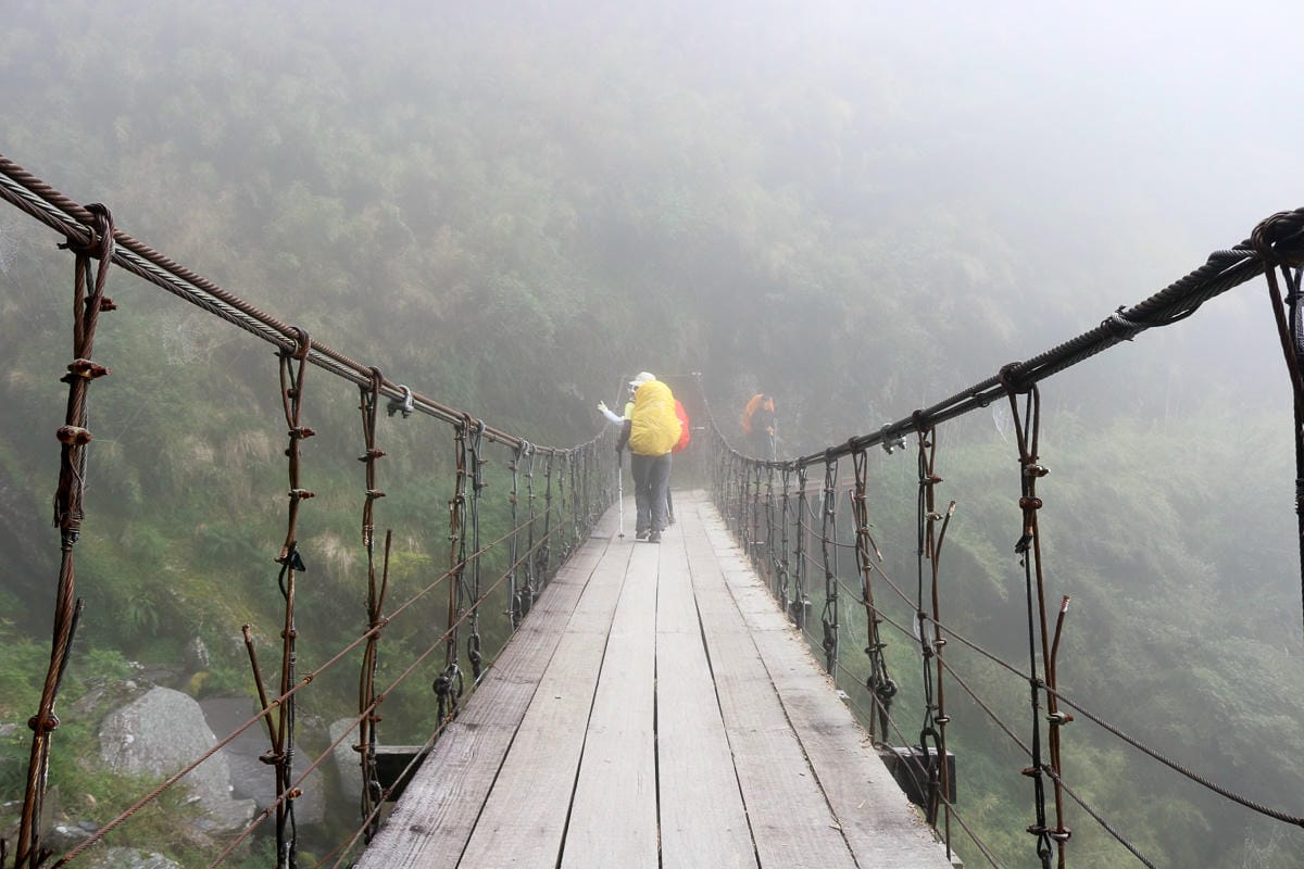 奇萊南華三天兩夜 奇萊南峰能高北峰根本能高安東軍水鹿預備團