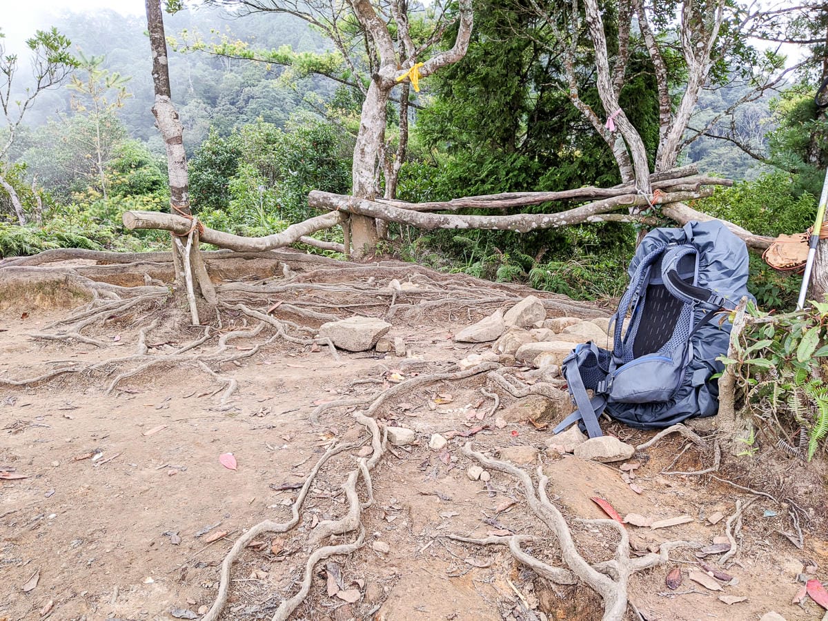 新竹高島縱走 高台山連走島田山 滑到生無可戀還好有美食救贖