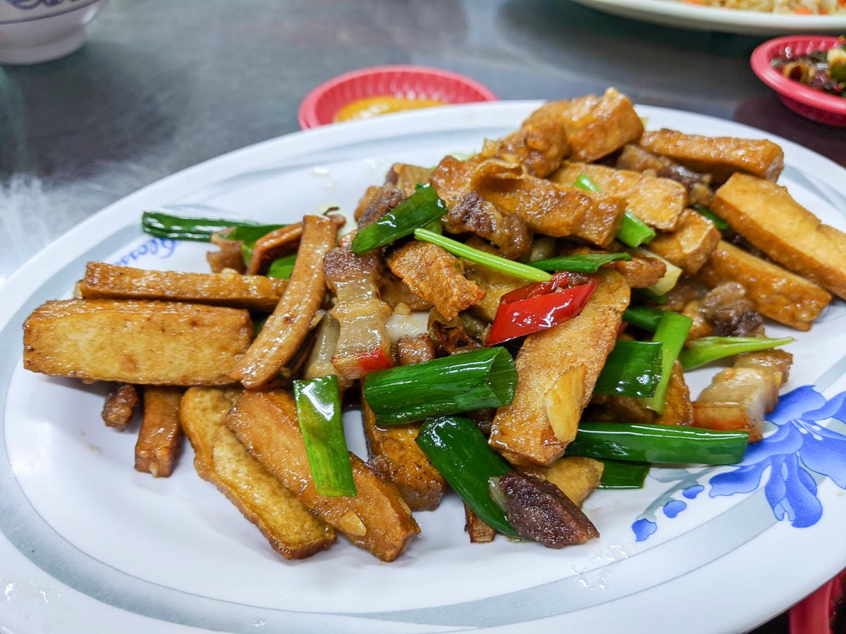 新竹關西美食 原味平價小吃客家小炒客家粄條超好吃