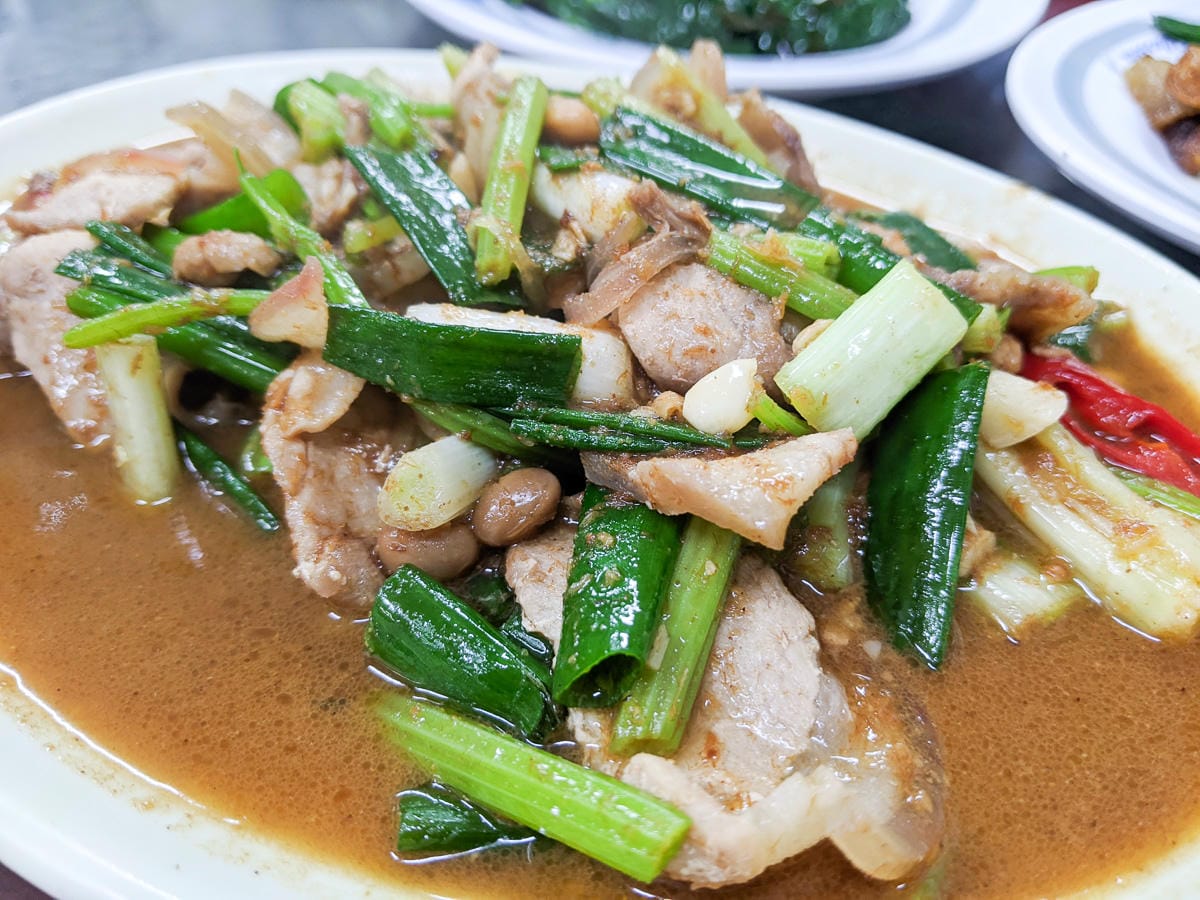 新竹關西美食 原味平價小吃客家小炒客家粄條超好吃