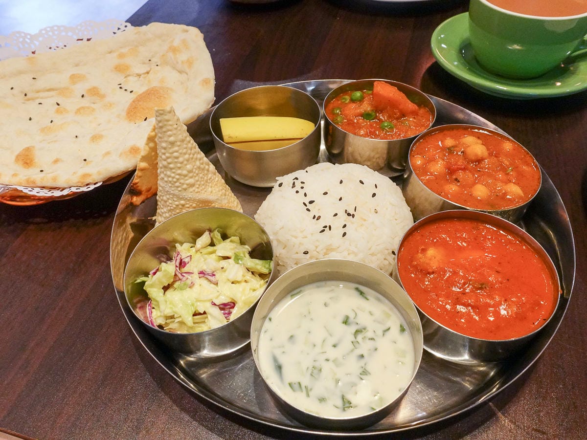 內湖美食 塔哩印度料理 The Thali 推印度咖哩！捷運葫州聚餐推薦