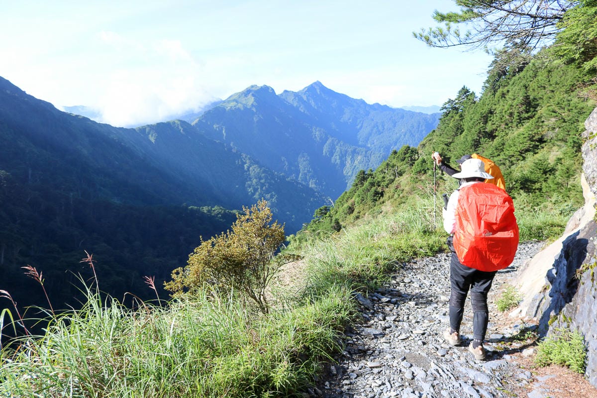 奇萊南華三天兩夜 奇萊南峰能高北峰 能高瀑布根本能量景點