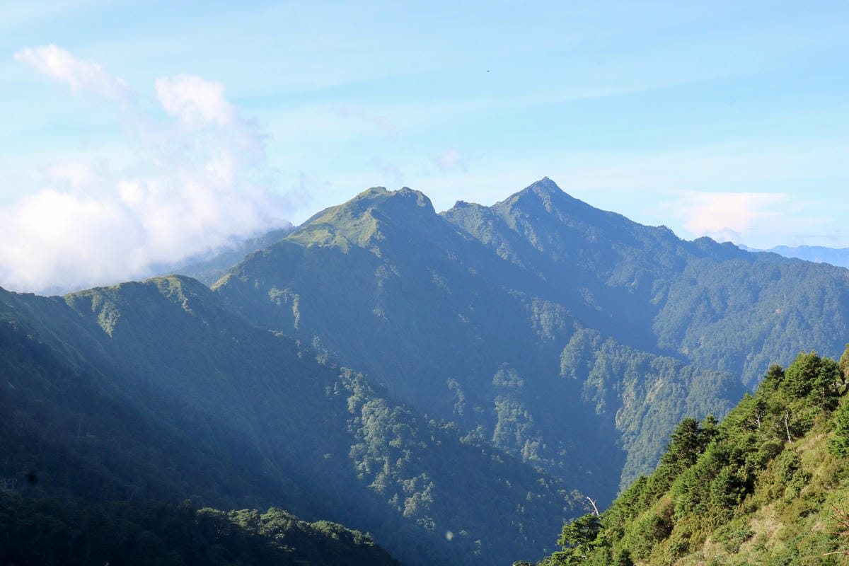 奇萊南華三天兩夜 奇萊南峰能高北峰 能高瀑布根本能量景點