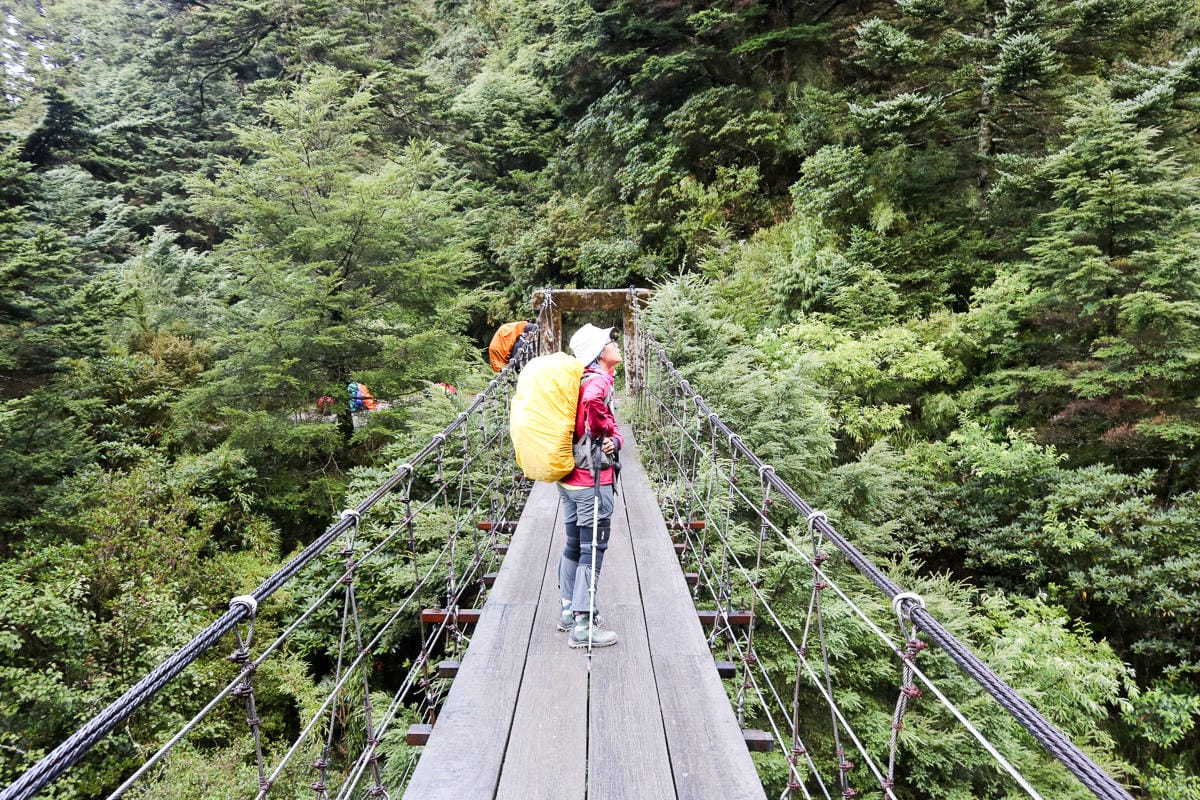 奇萊南華三天兩夜 奇萊南峰能高北峰 能高瀑布根本能量景點