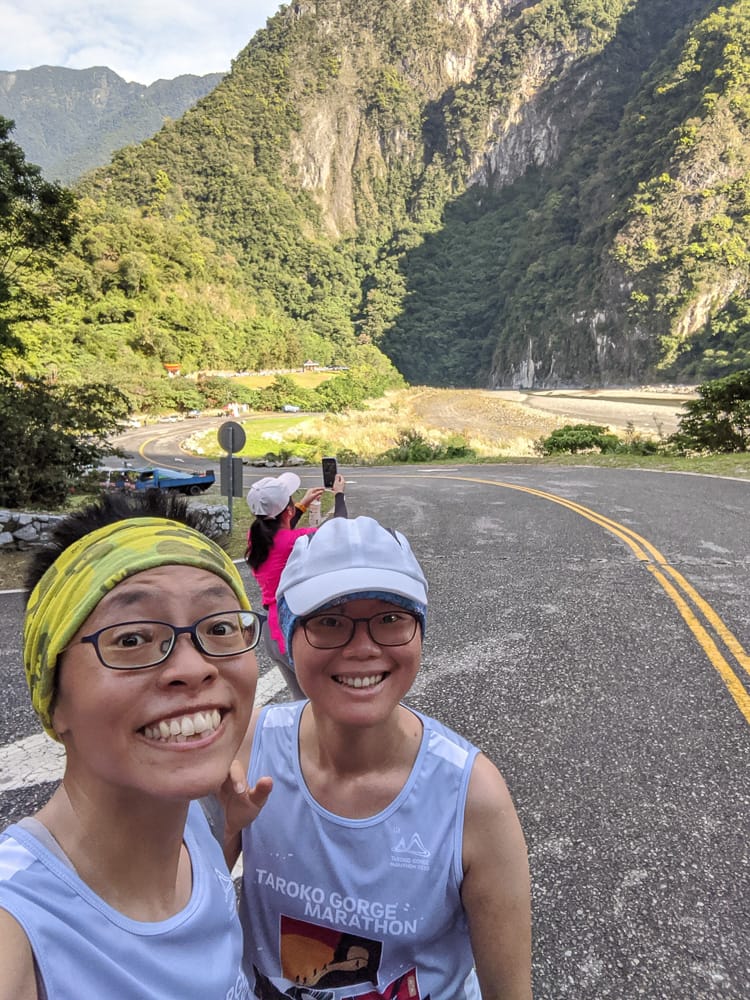 花蓮太魯閣馬拉松 我的初次半馬把自己打殘人生何苦這樣
