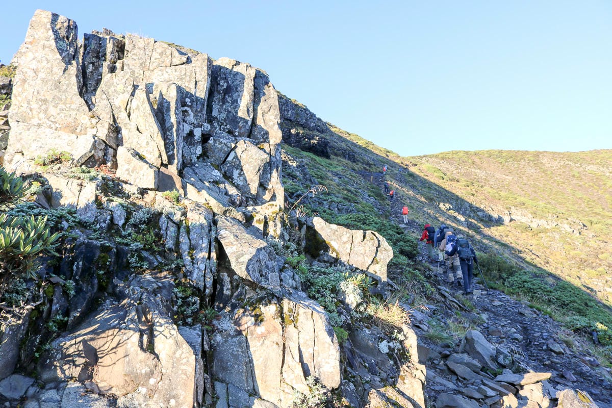 雪山三天兩夜 台灣第二高峰雪山黑森林圈谷好美碎石坡我也甘願