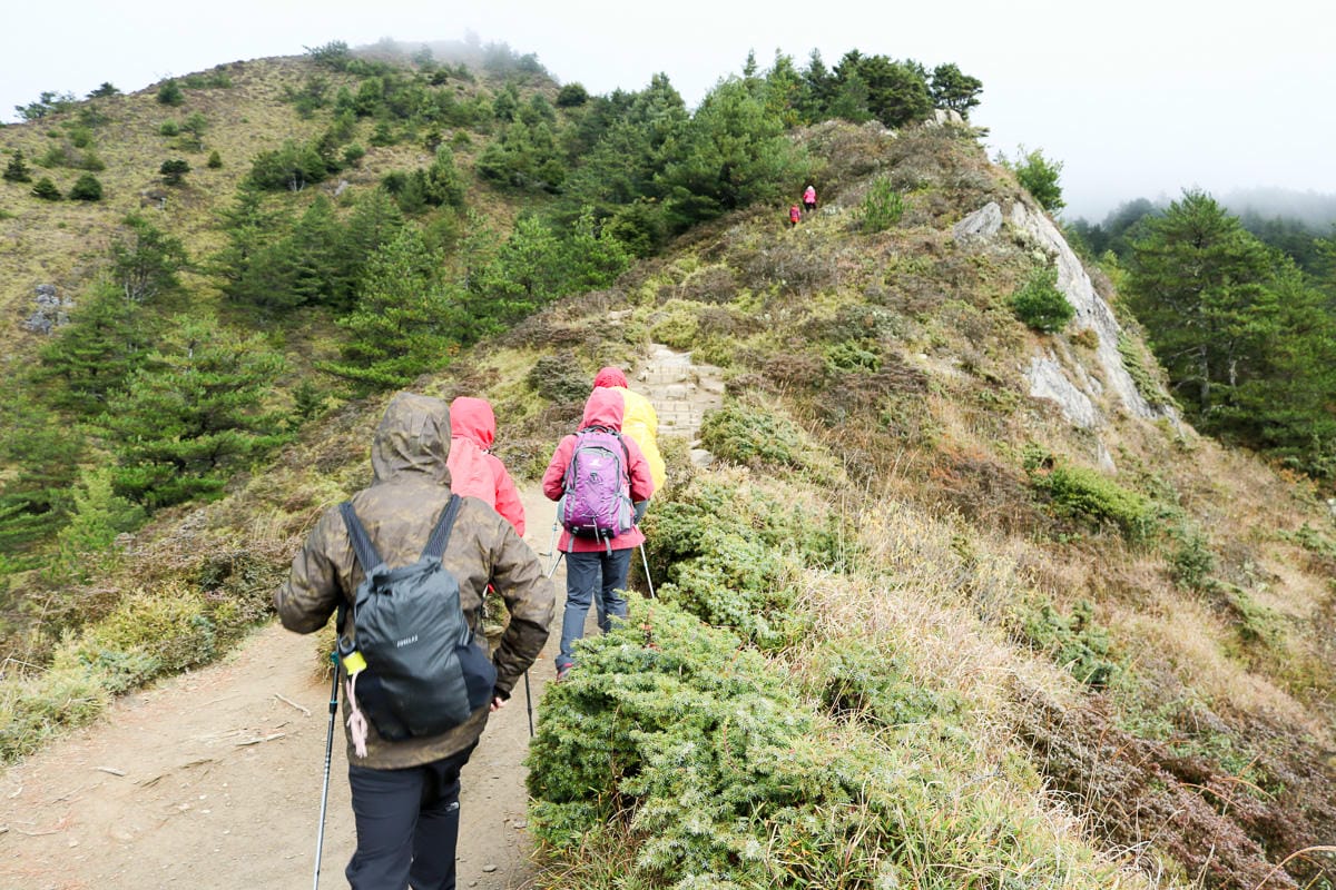 冬天合歡山天氣 強風難度合歡北峰與石門山 真心要有所準備