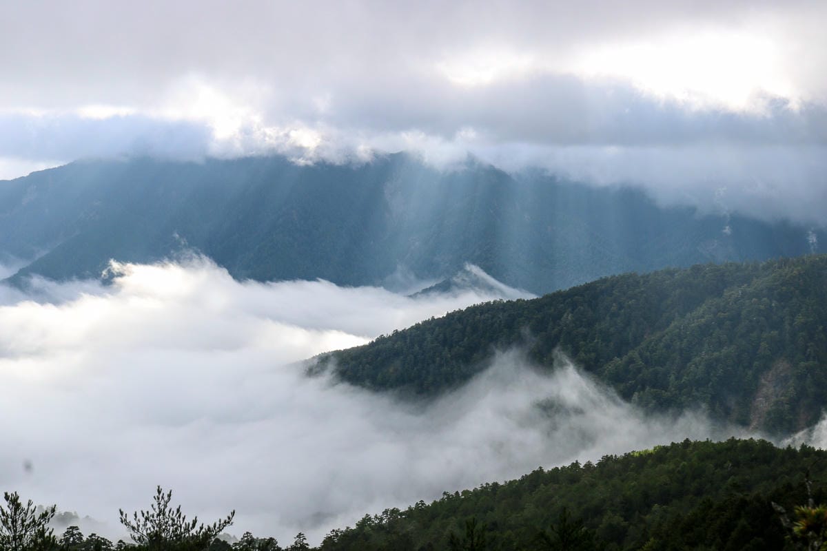 冬天合歡山天氣 強風難度合歡北峰與石門山 真心要有所準備