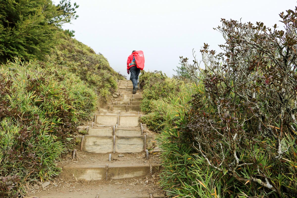 冬天合歡山天氣 強風難度合歡北峰與石門山 真心要有所準備