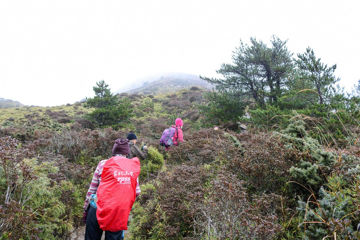 冬天合歡山天氣 強風難度合歡北峰與石門山 真心要有所準備