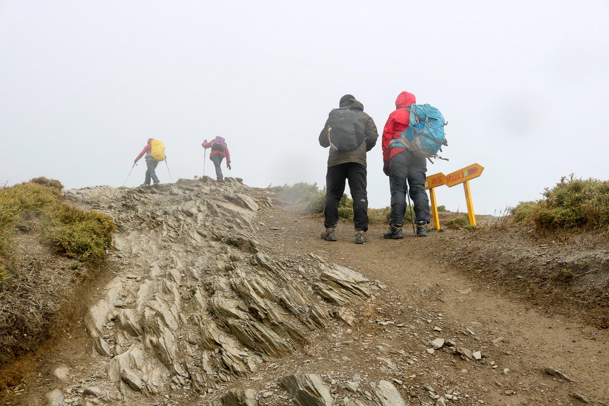 冬天合歡山天氣 強風難度合歡北峰與石門山 真心要有所準備