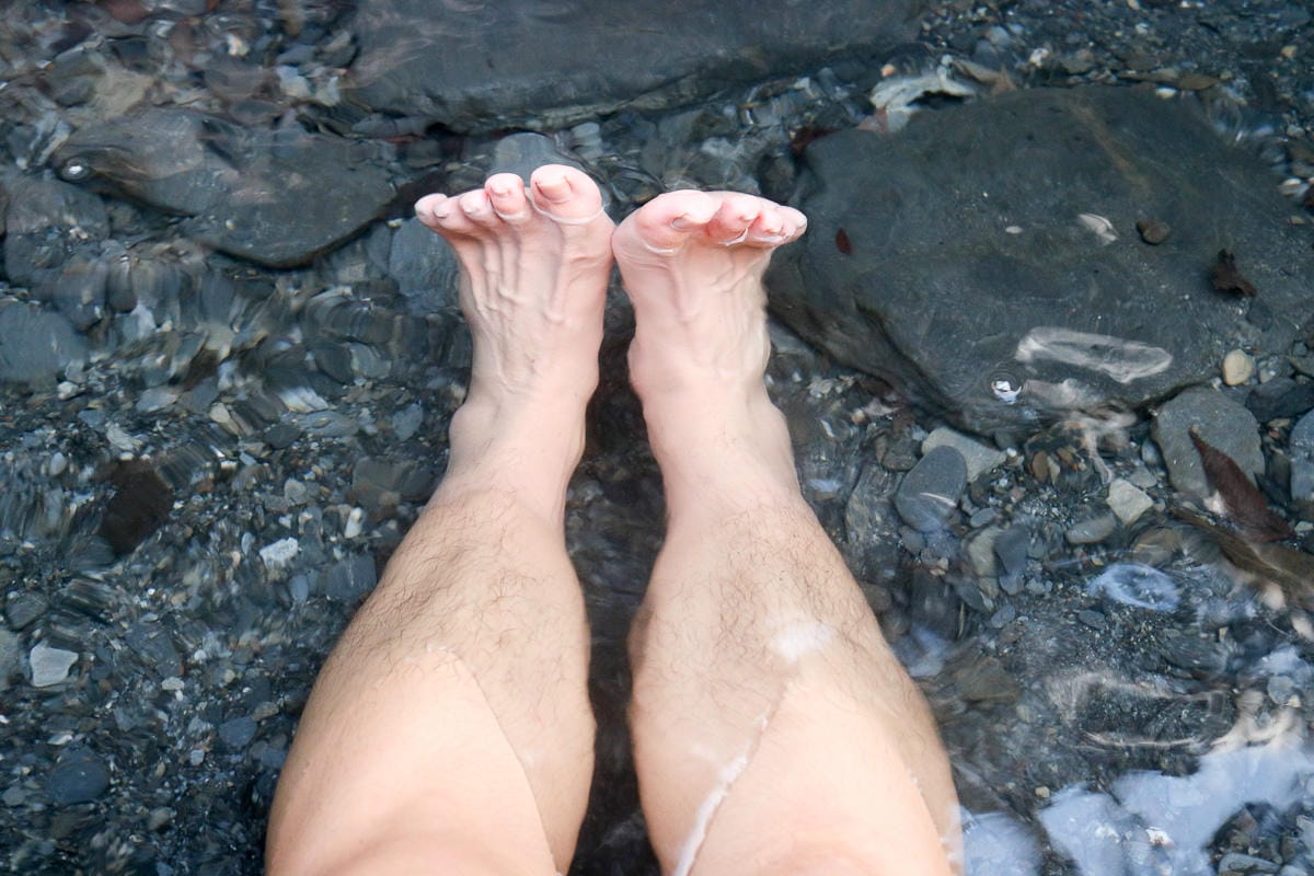 雲海溫泉 野營溫泉兩天爬到飽 南投秘境溯溪攀岩露營泡湯一次滿足