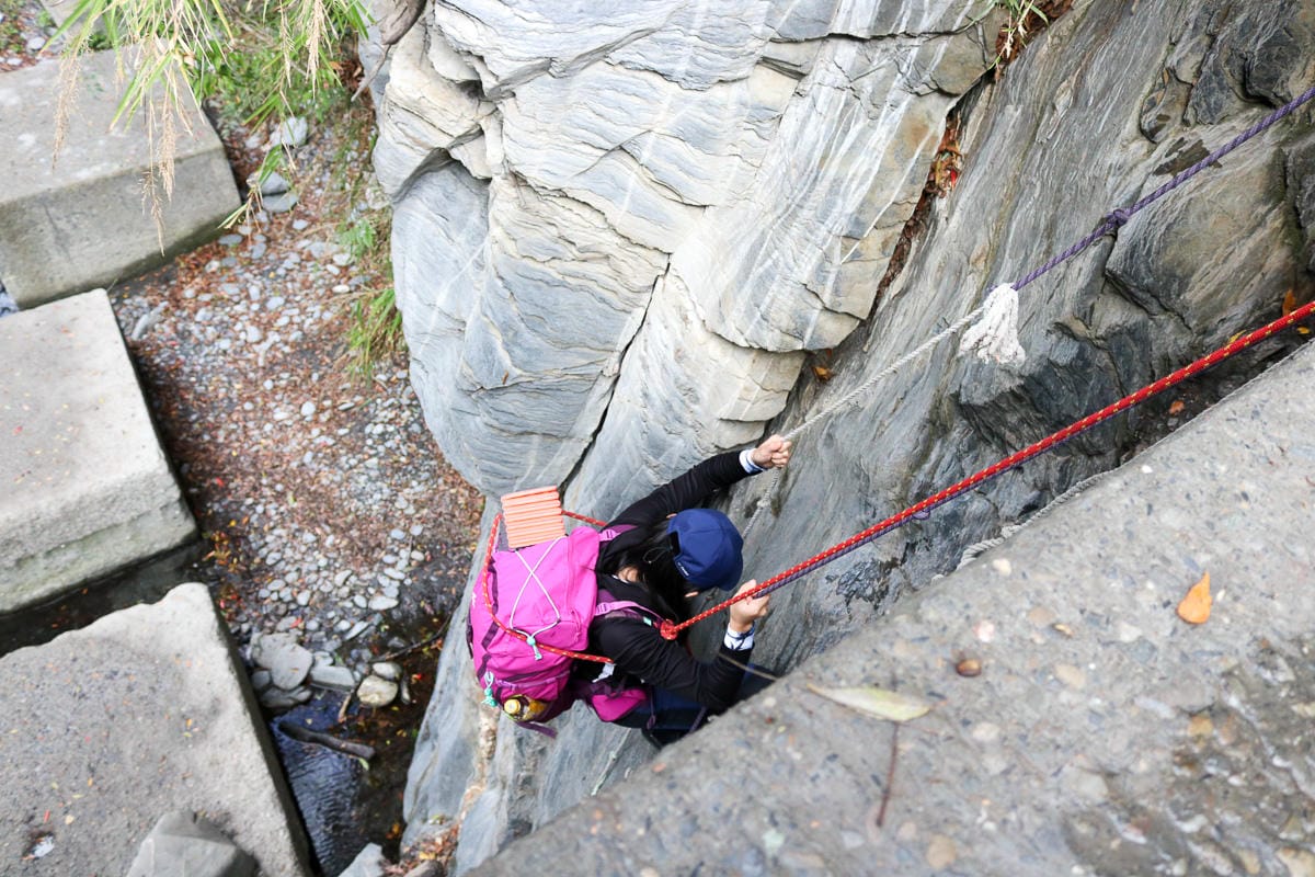 雲海溫泉 野營溫泉兩天爬到飽 南投秘境溯溪攀岩露營泡湯一次滿足