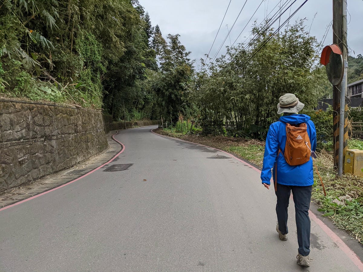 樂活公園追櫻花 康樂山明舉山原始土路新手推薦台北冬天爬山路線