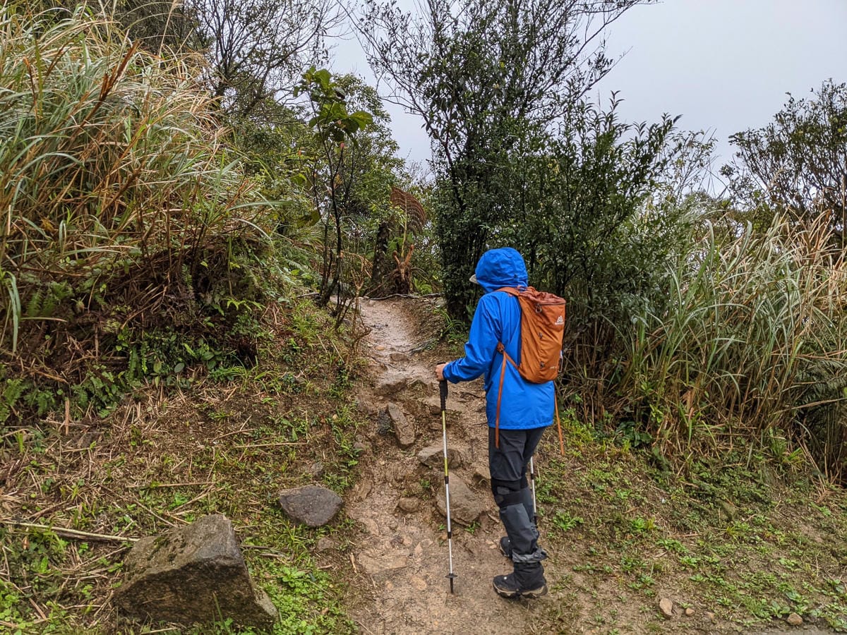 台北大縱走北四段 風櫃嘴到許願步道幸福廣場再接捷運大湖公園