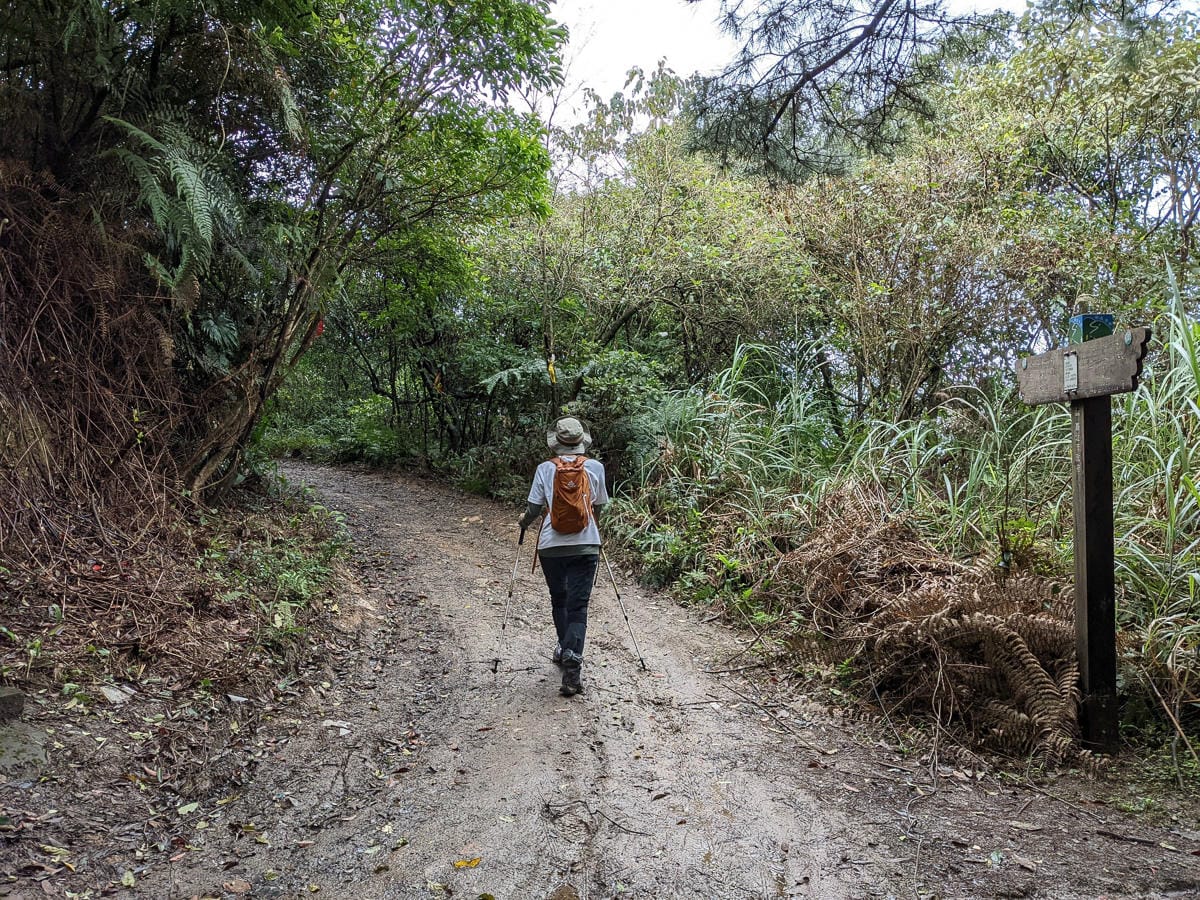 台北大縱走北四段 風櫃嘴到許願步道幸福廣場再接捷運大湖公園