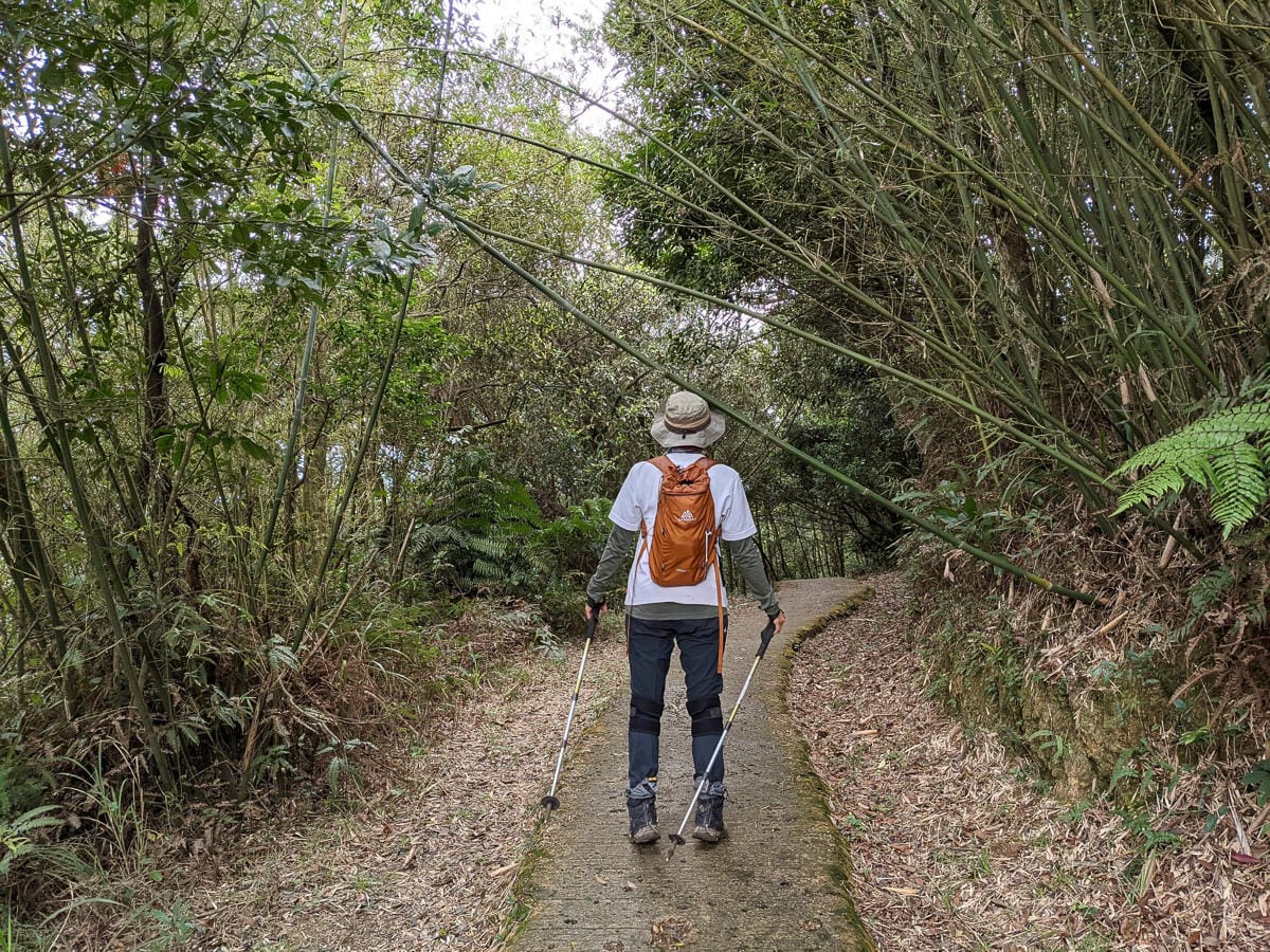 台北大縱走北四段 風櫃嘴到許願步道幸福廣場再接捷運大湖公園