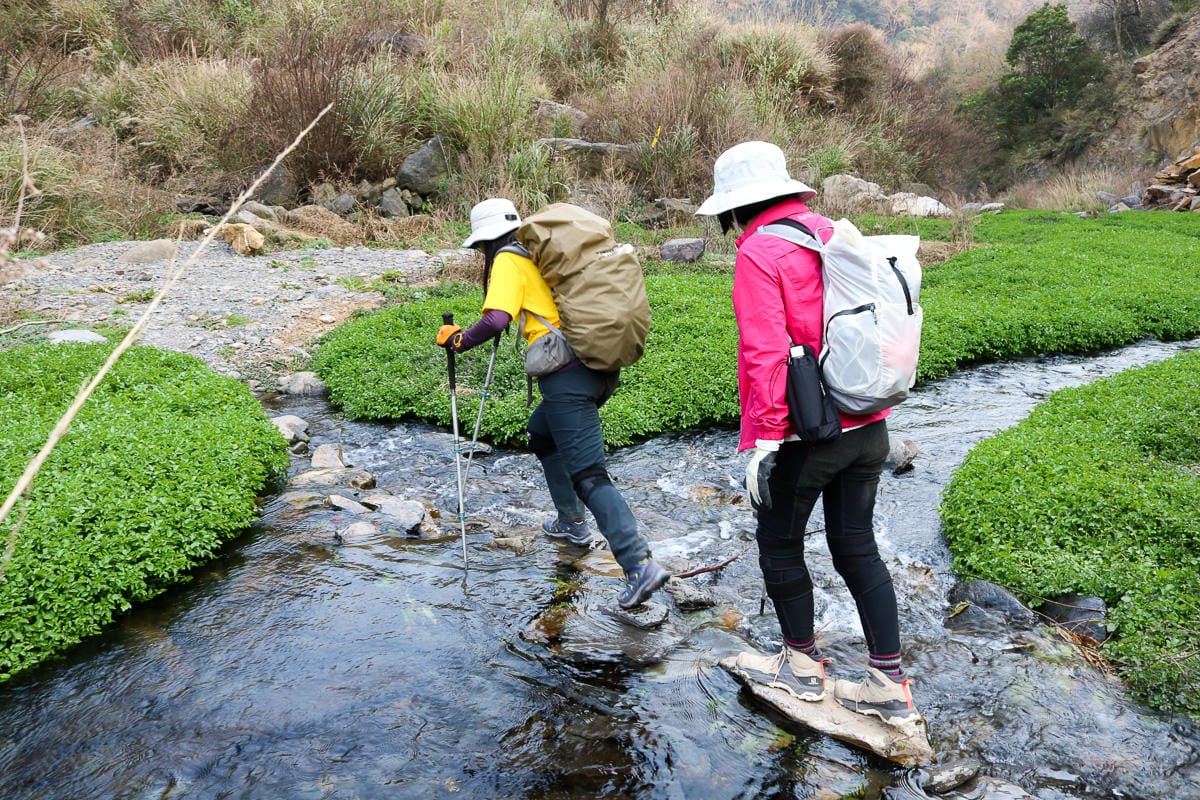 羅馬縱走百岳訓練場 極品中級山羅葉尾山～馬武佐野郡山