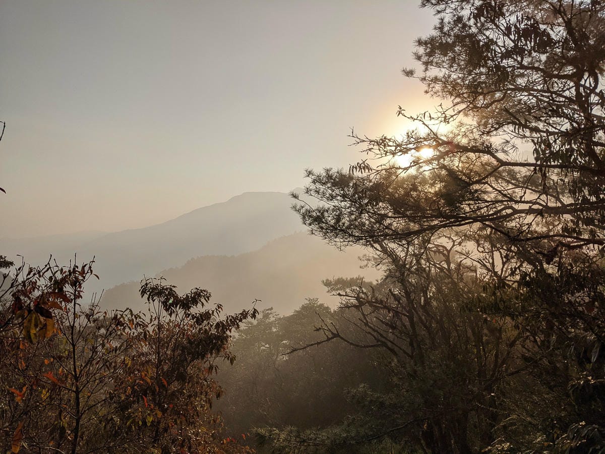 羅馬縱走百岳訓練場 極品中級山羅葉尾山～馬武佐野郡山