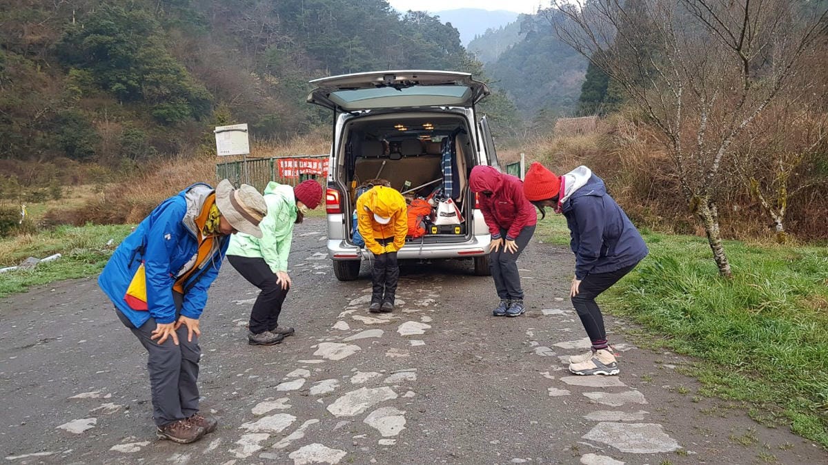 羅馬縱走百岳訓練場 極品中級山羅葉尾山～馬武佐野郡山