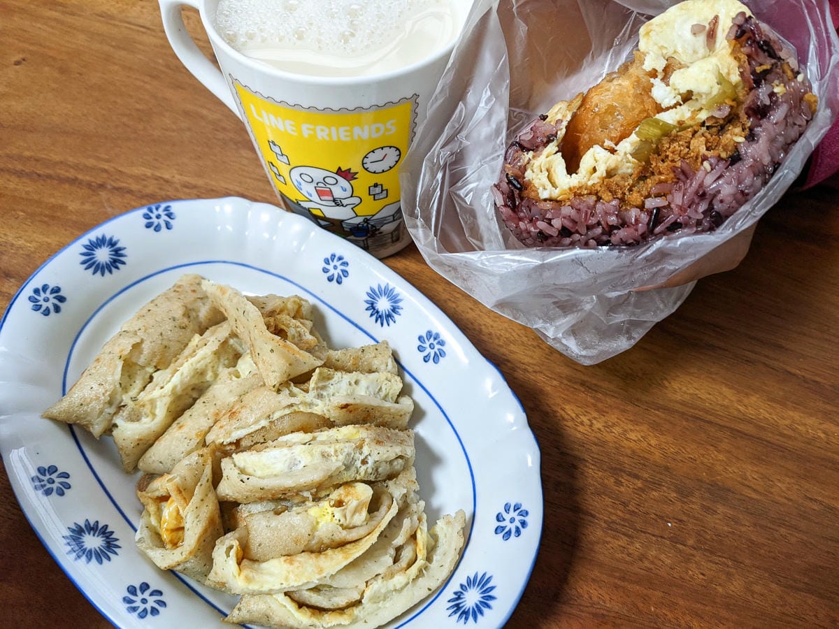 三峽大埔五寮尖早餐 素早點全手工自製佛心飯糰豆漿