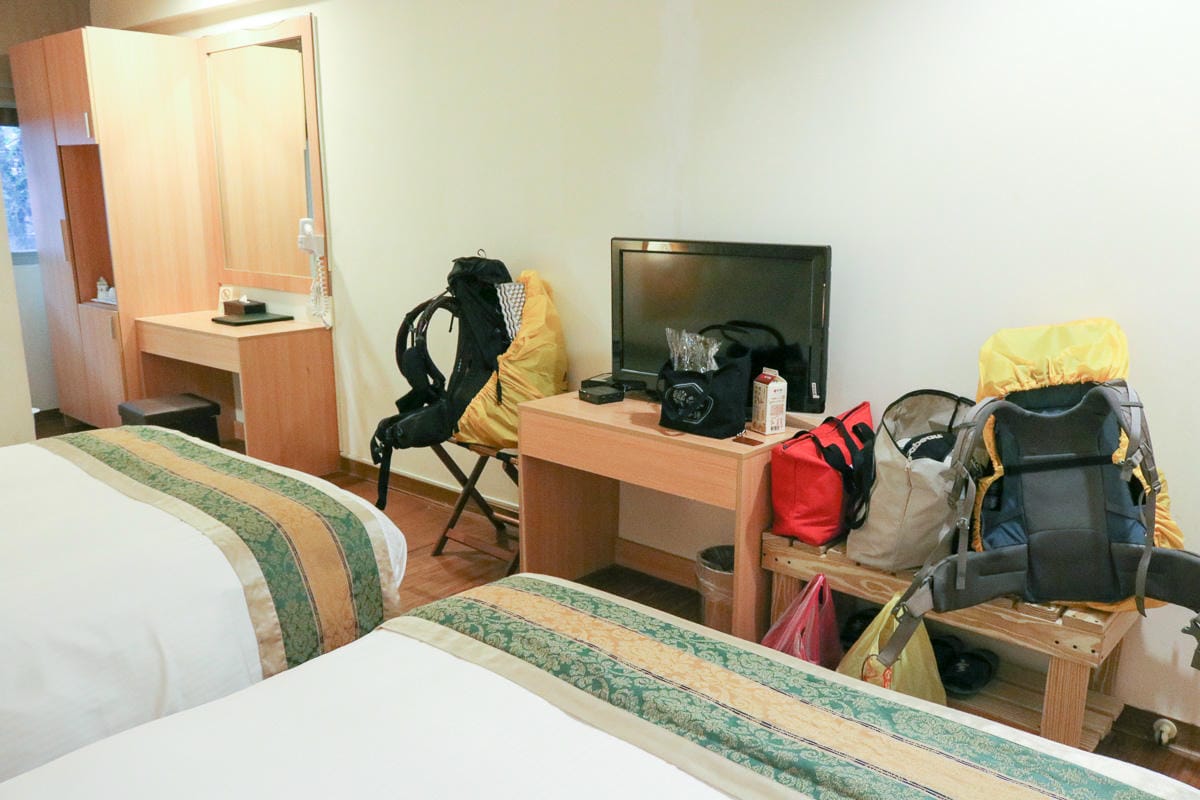 武陵農場武陵山莊住宿晚餐心得 雪山山脈武陵四秀出發前住一晚