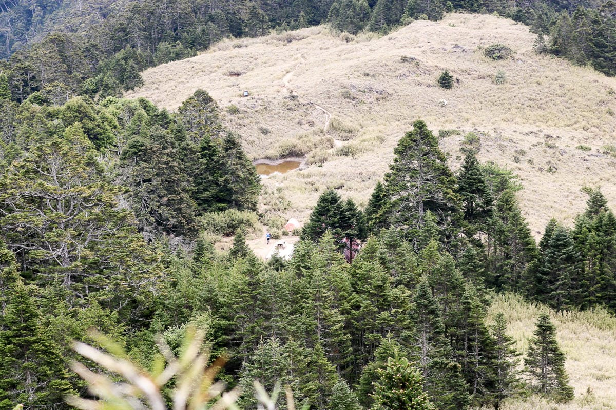 新達山屋水源路況好不好睡 武陵四秀品田山池有山必經之地