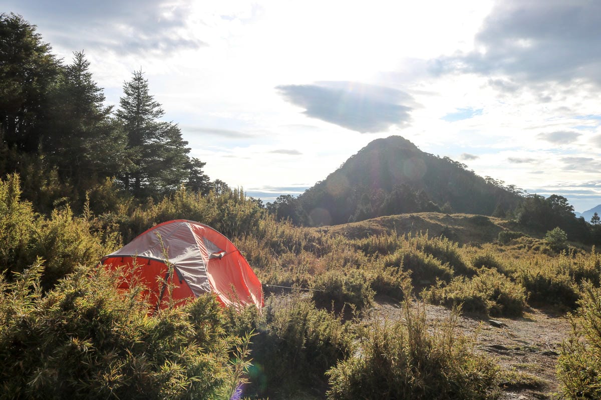 新達山屋水源路況好不好睡 武陵四秀品田山池有山必經之地