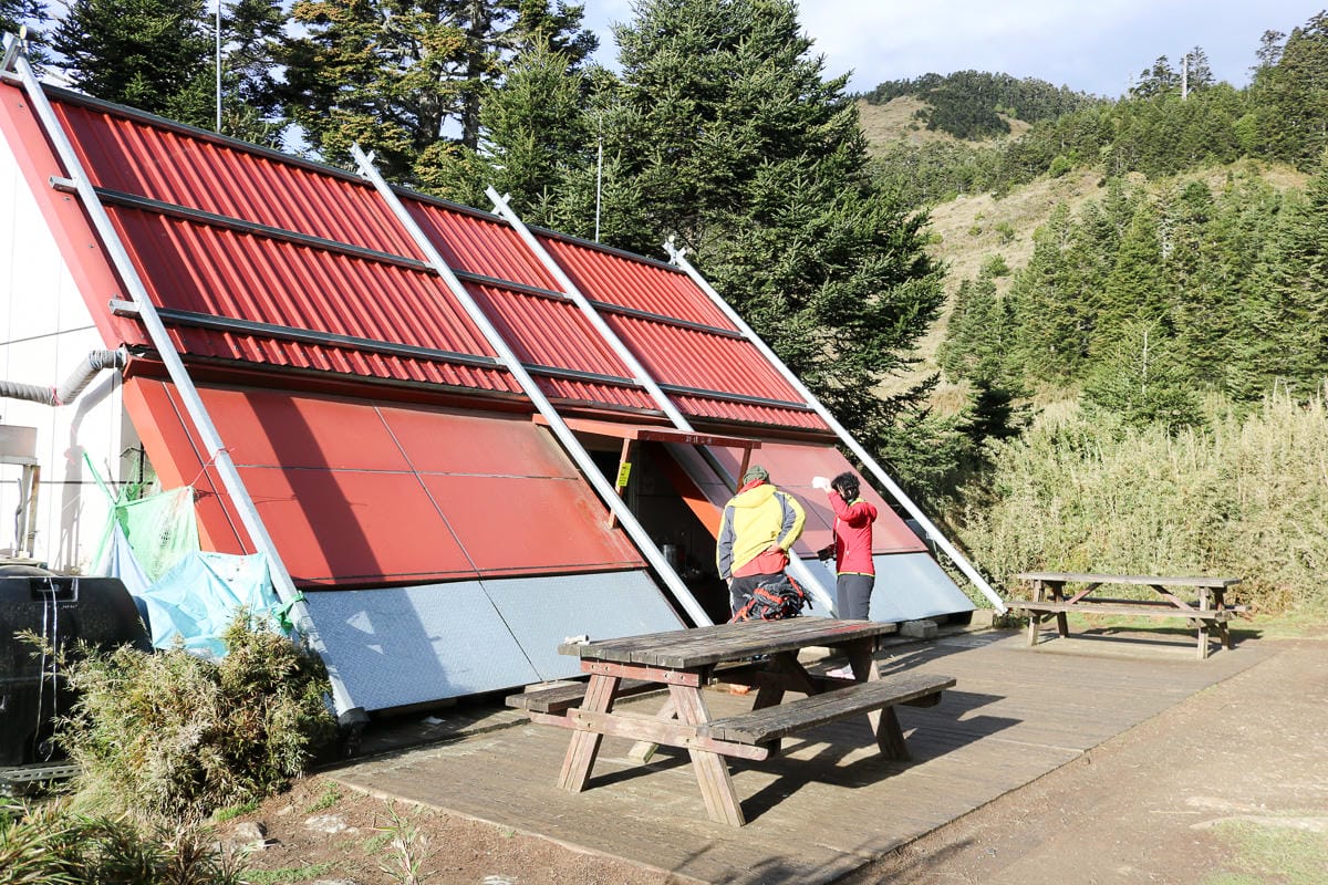 新達山屋水源路況好不好睡 武陵四秀品田山池有山必經之地