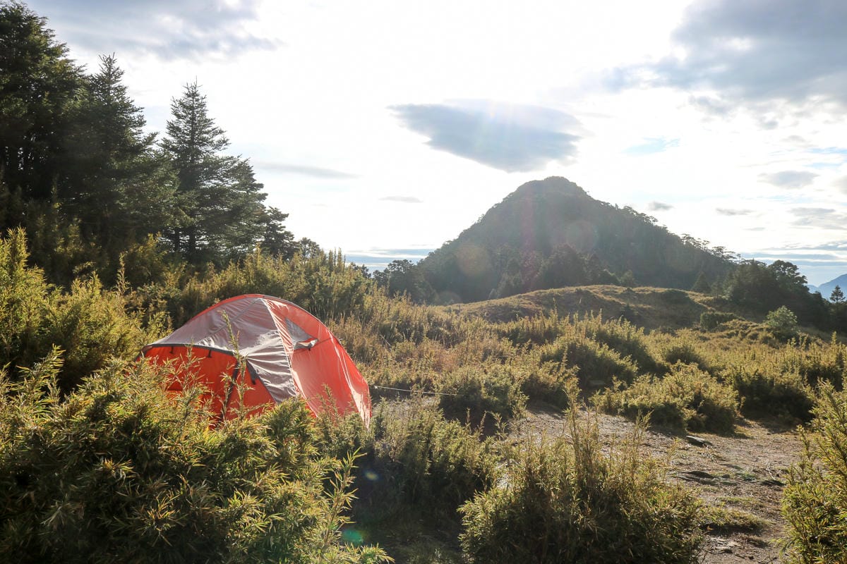 新達山屋水源路況好不好睡 武陵四秀品田山池有山必經之地