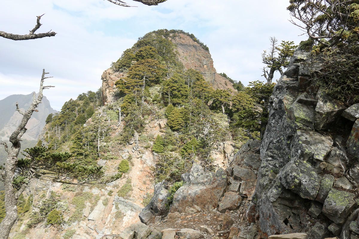 品田山V斷崖難不難？武陵四秀品田池有必經之路