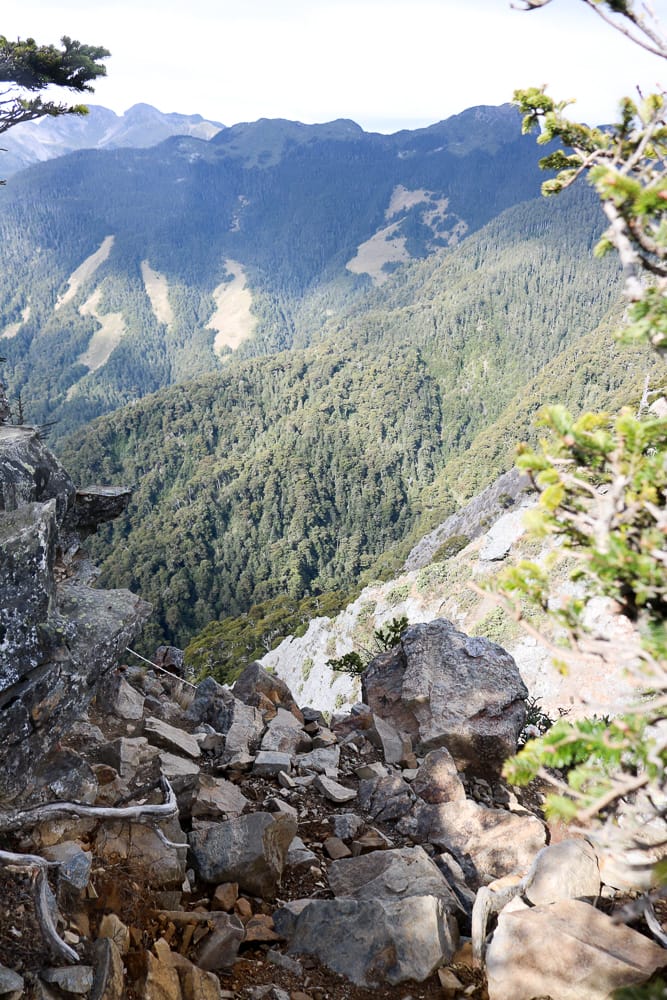 品田山V斷崖難不難？武陵四秀品田池有必經之路