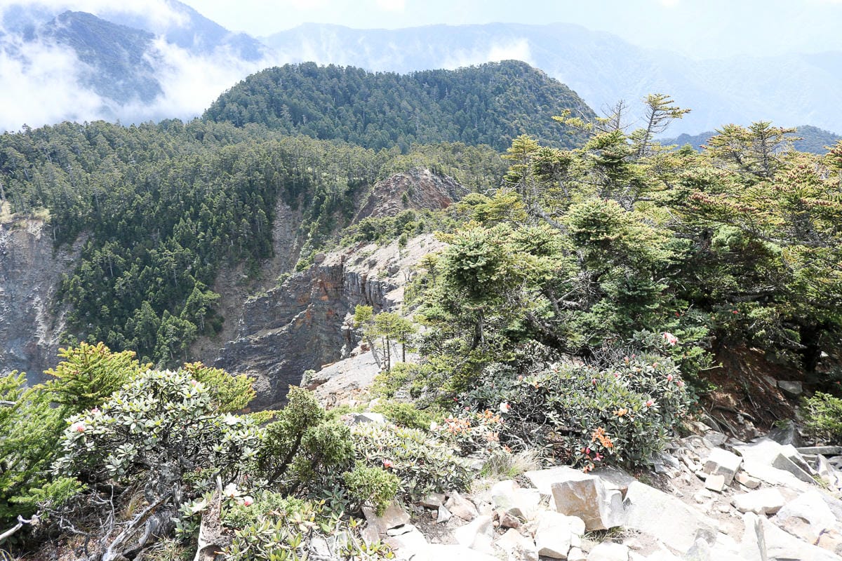 品田山V斷崖難不難？武陵四秀品田池有必經之路
