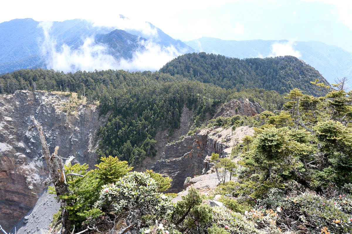 品田山V斷崖難不難？武陵四秀品田池有必經之路