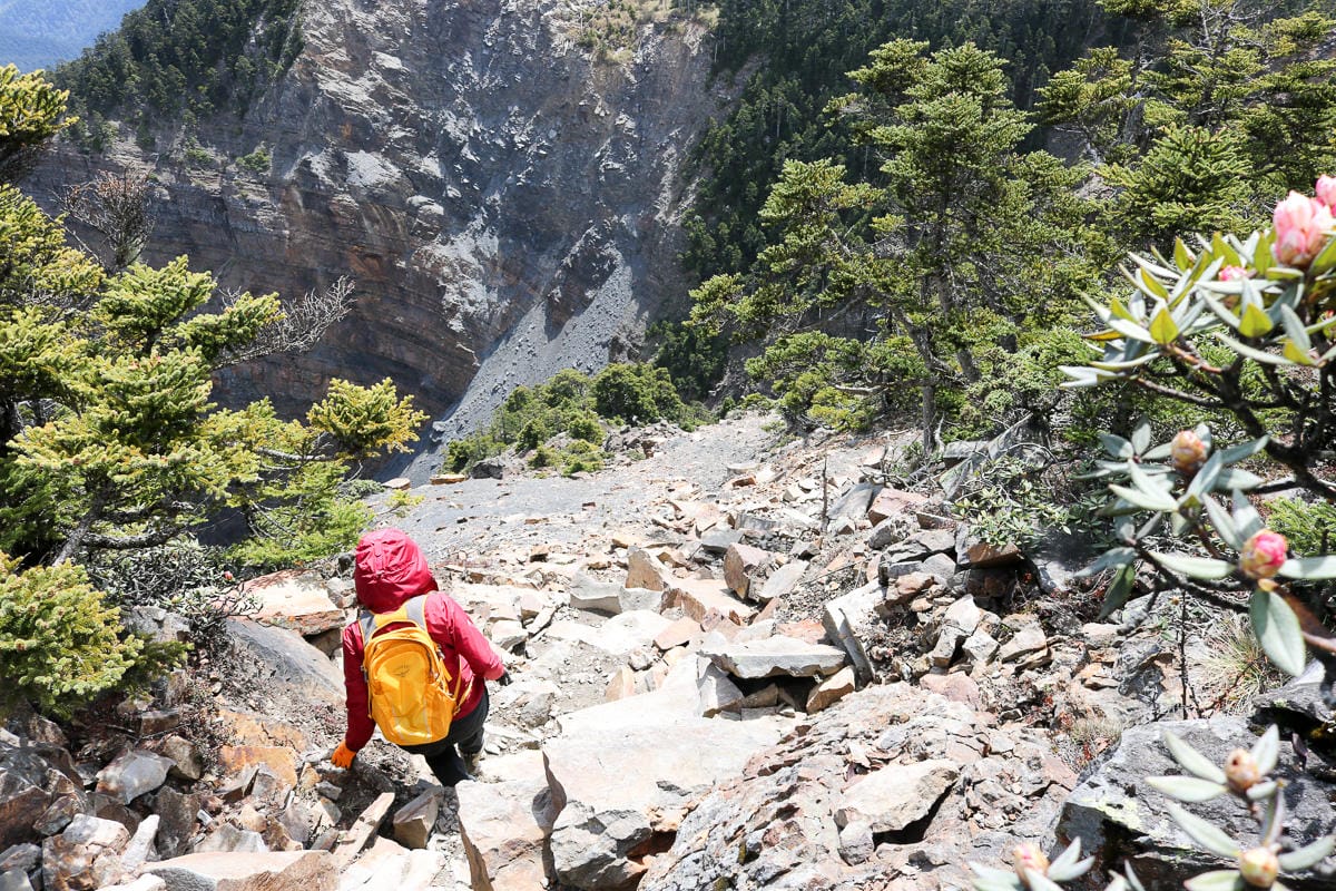 品田山V斷崖難不難？武陵四秀品田池有必經之路