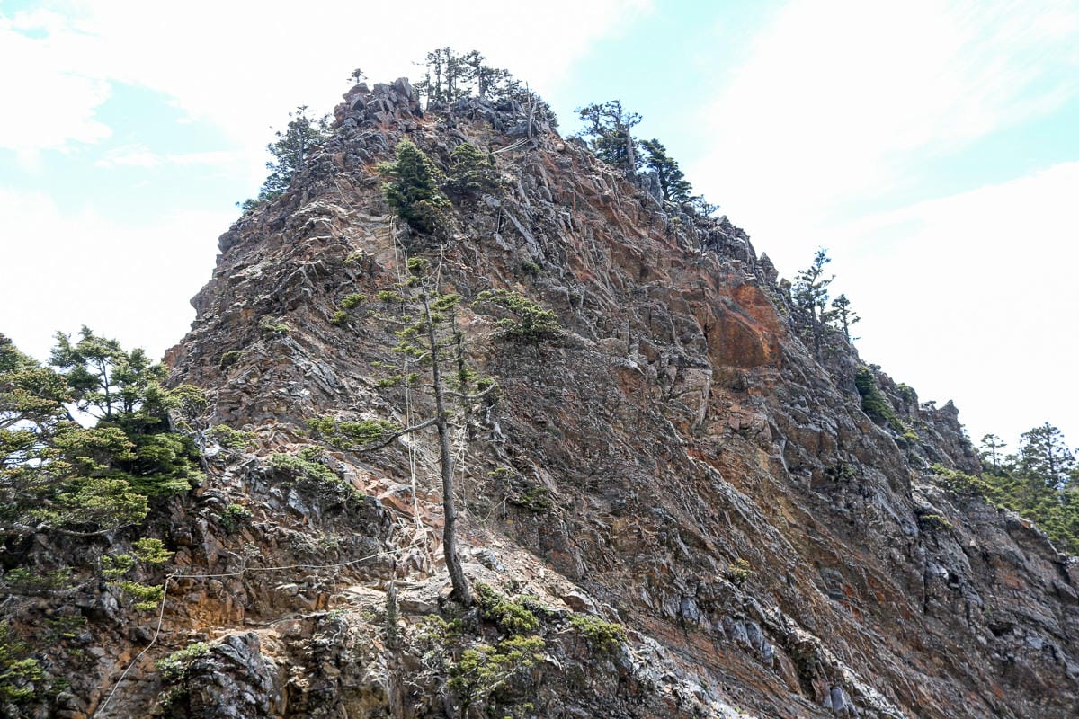 品田山V斷崖難不難？武陵四秀品田池有必經之路