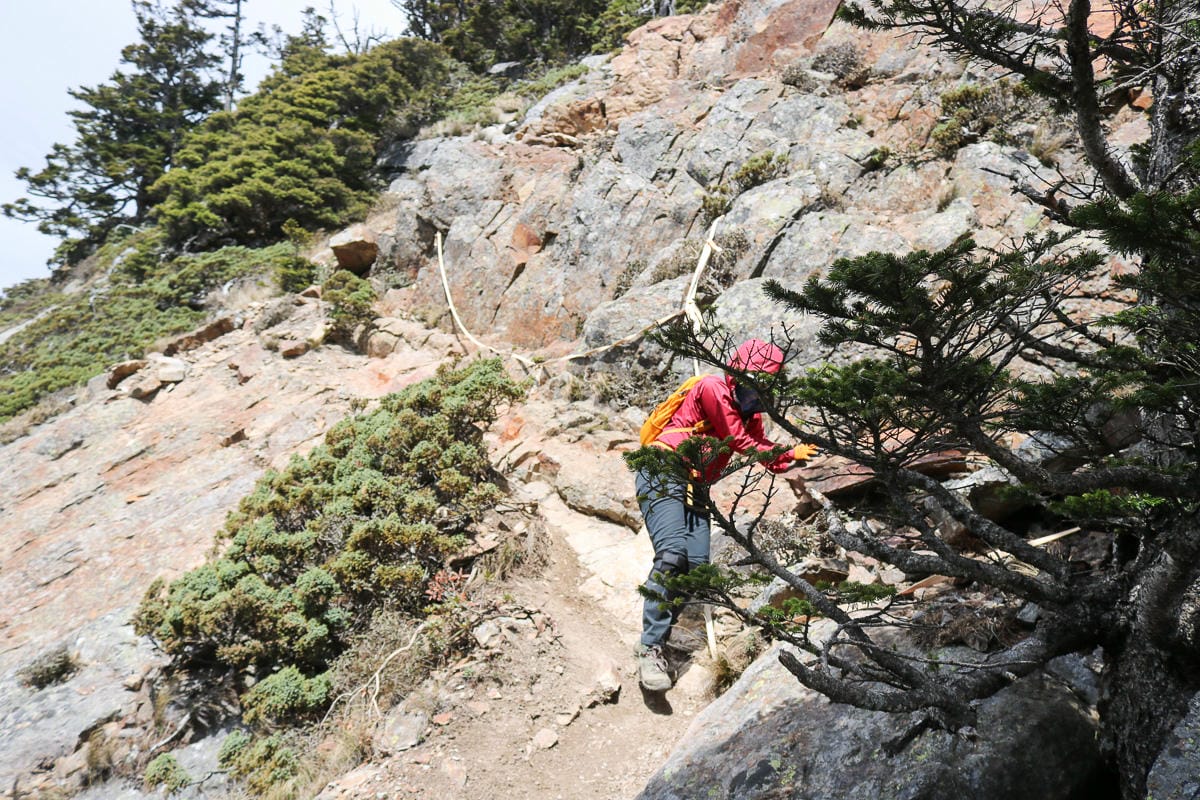 品田山V斷崖難不難？武陵四秀品田池有必經之路